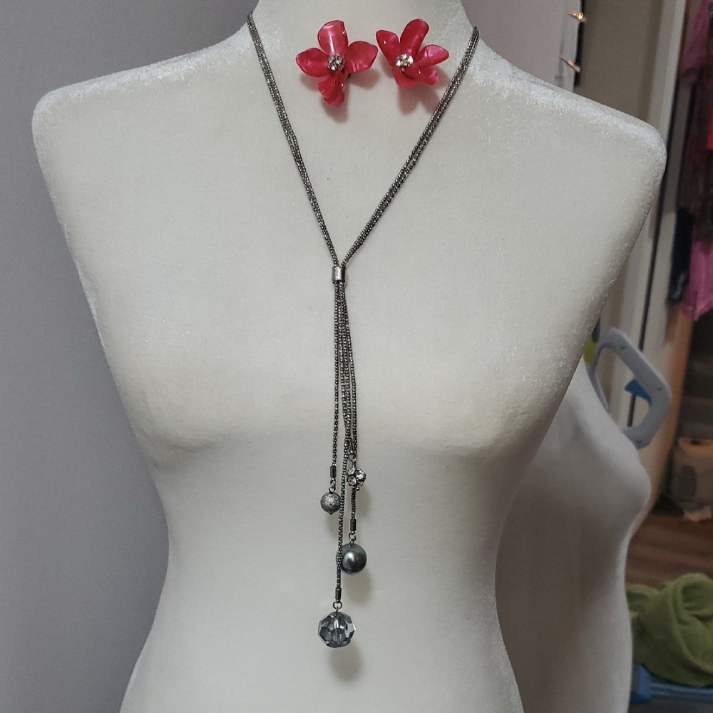 3 Piece Silver Necklace